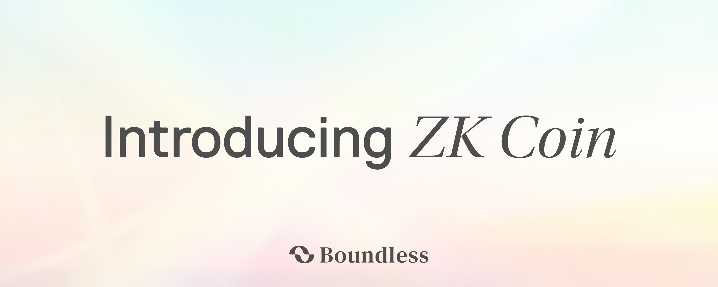 Introducing ZK Coin